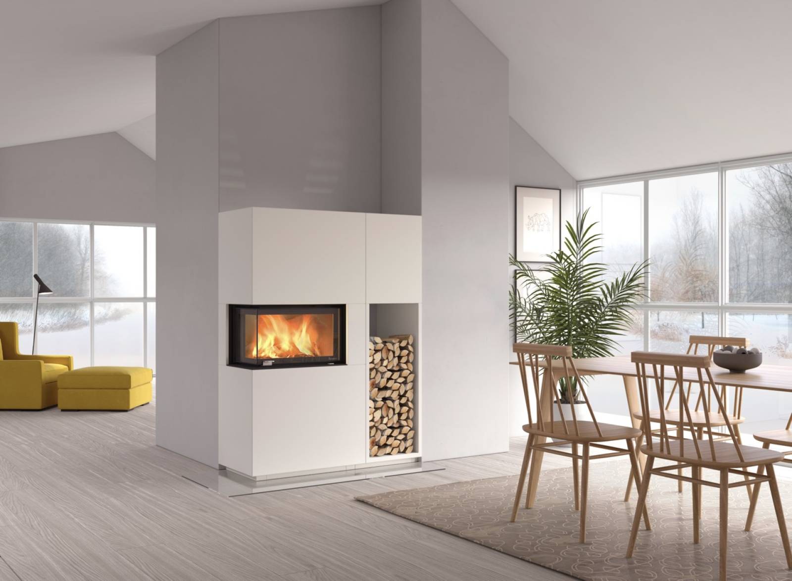 Nordpeis Monaco et son bûcher