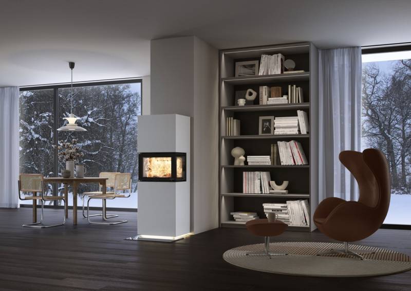 Petite cheminée pour espace réduit