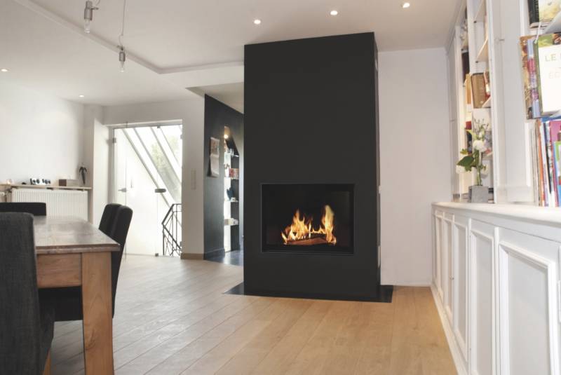 Expert cheministe pour la réalisation d'une cheminée contemporaine Bordeaux Pessac